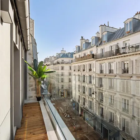 A Rooftop In Apartment Paris